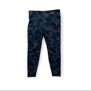 Gap Navy Blue Camo Leggings